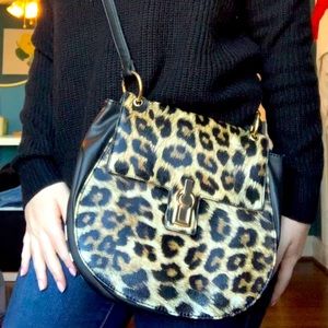 Cheetah Print Crossbody Bag